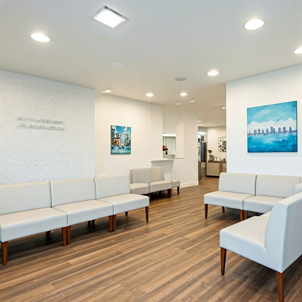 치과 대기실 배경